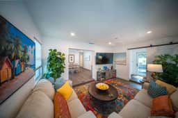 Charlotte Ave Coastal Retreat Private Pool Fire Pit & Backyard Lounge - Image 2